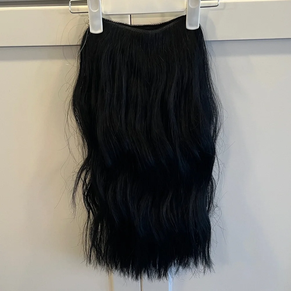 Hidden Crown Layers Halo Hair Extension Jet Black - Picture 4 of 10